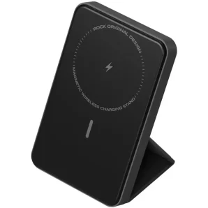 پاوربانک 5000 و شارژر بی سیم 15 وات راک